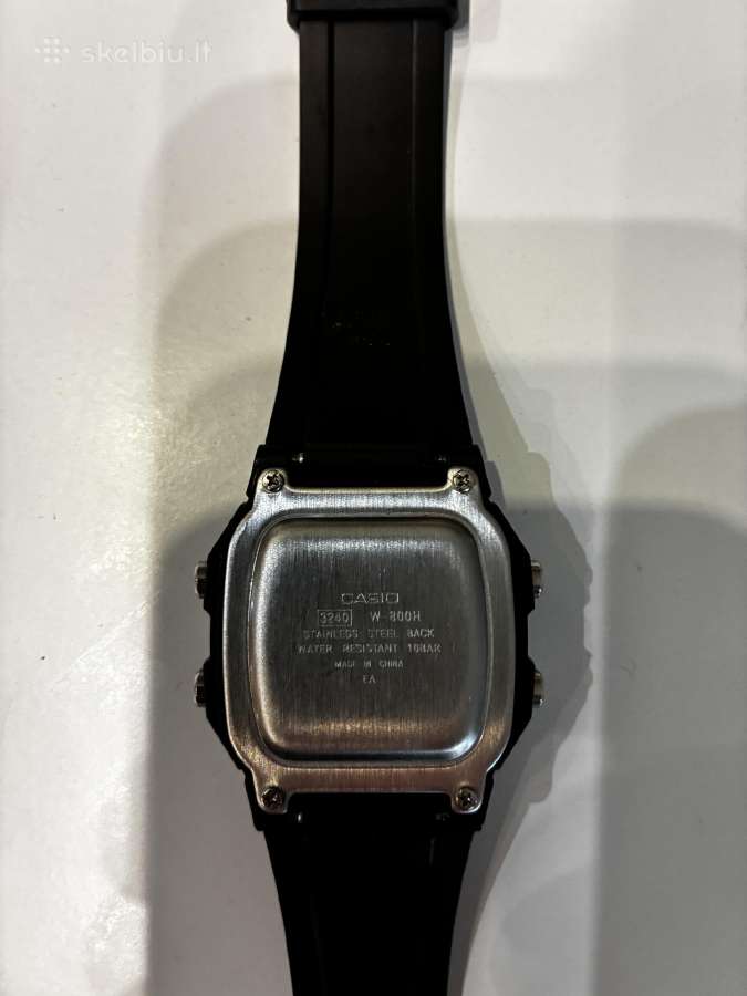 Laikrodis casio w-800h - nuotraukos Nr. 3