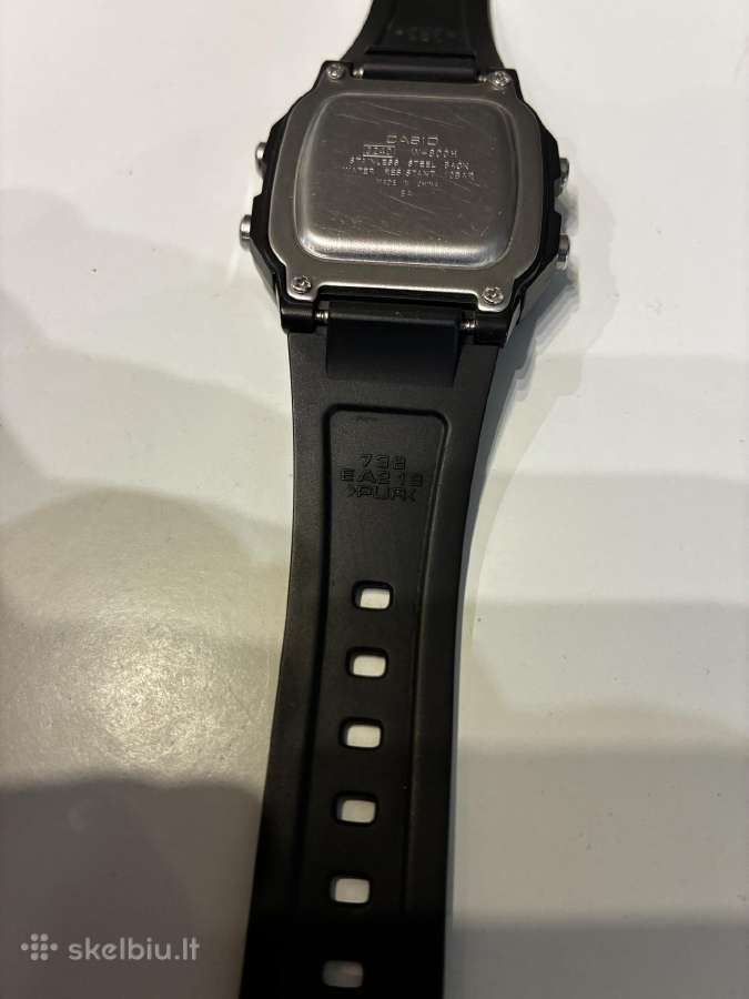 Laikrodis casio w-800h - nuotraukos Nr. 4