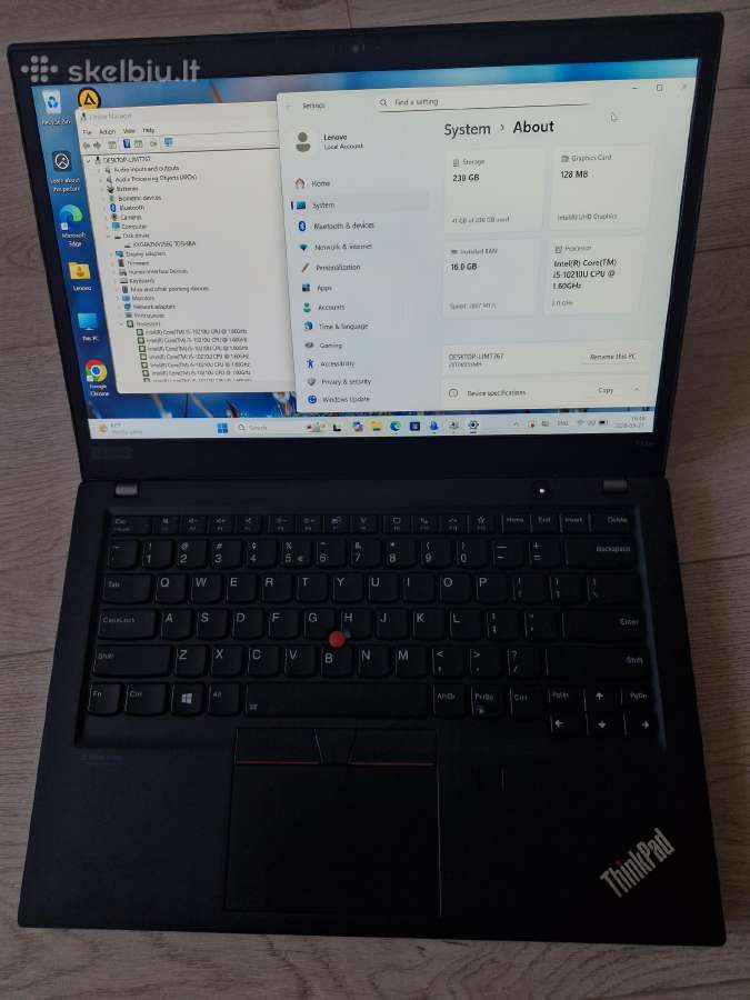 Lenovo T14s Gen 1 - nuotraukos Nr. 2