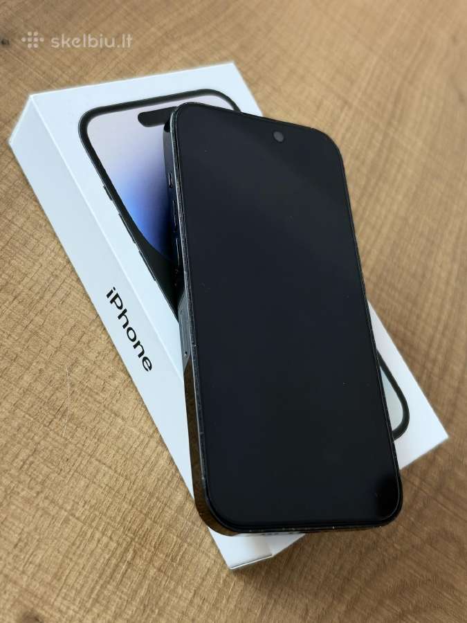 iPhone 14 pro 256gb black - nuotraukos Nr. 2