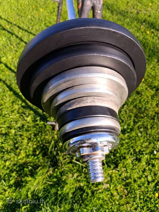 Štanga 180cm ir svoriai -91kg -150€ - nuotraukos Nr. 4
