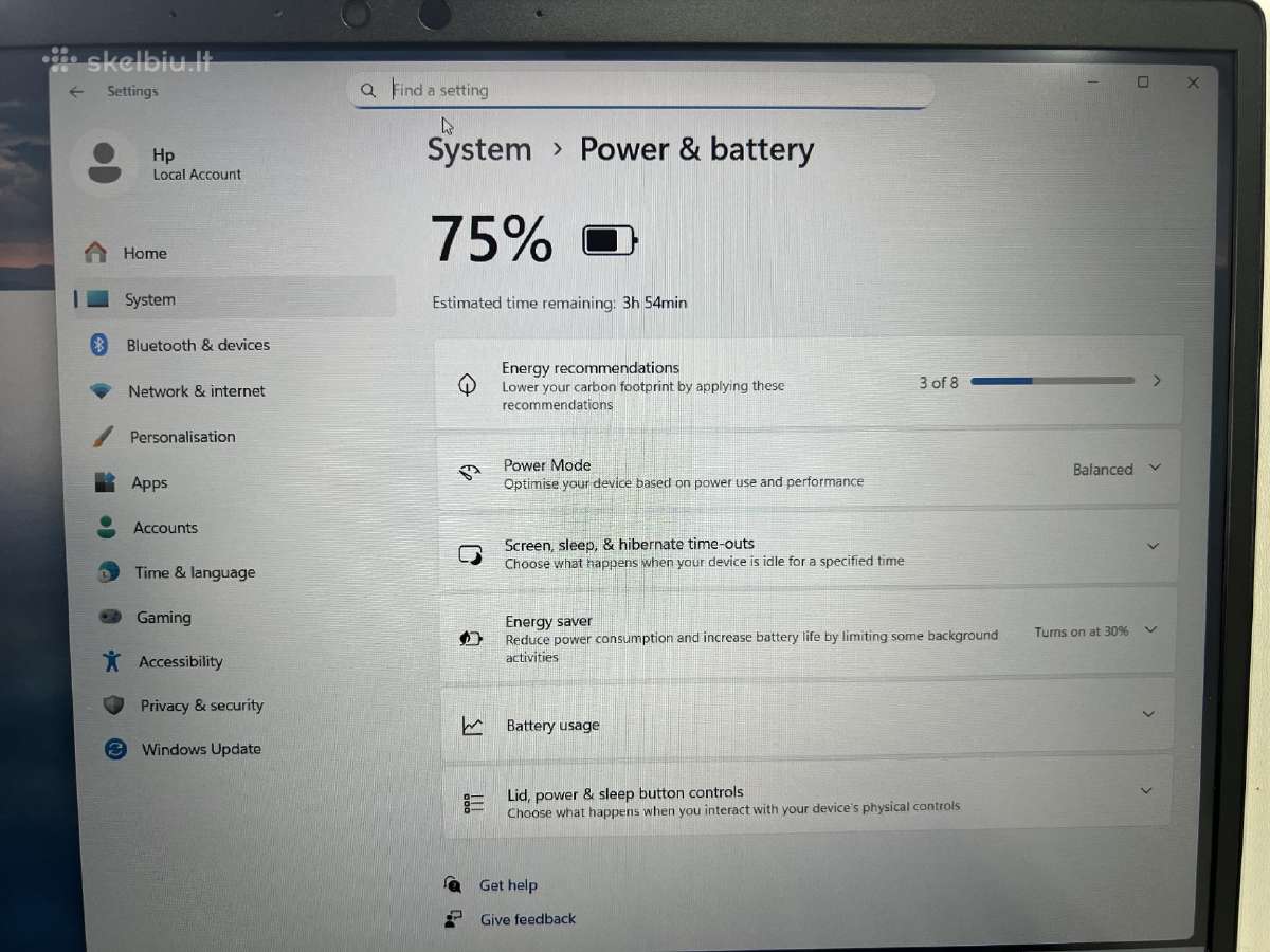Hp probook 450 G9 - nuotraukos Nr. 3