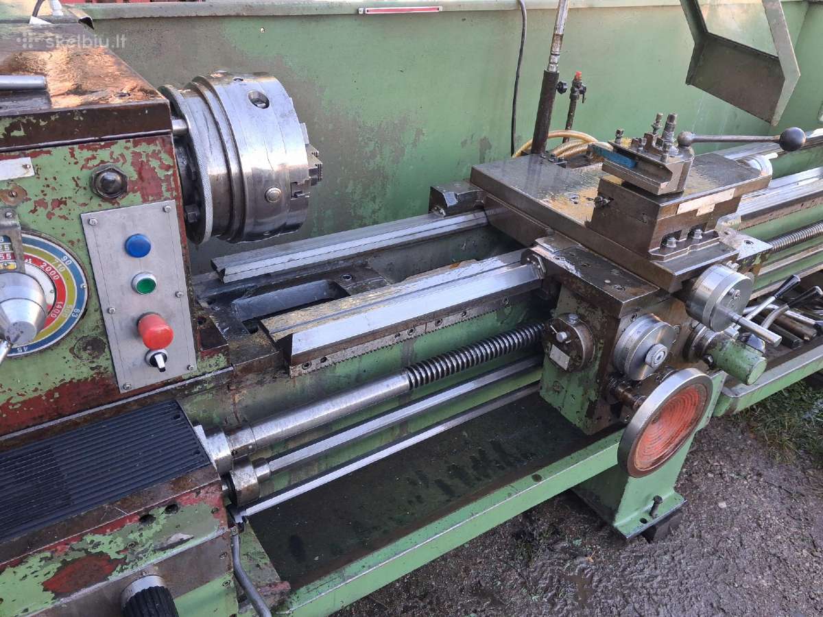 Metalo tekinimo staklės Zmm C11mt - nuotraukos Nr. 10