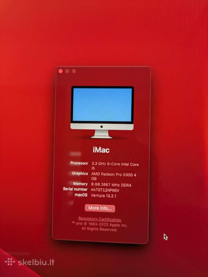Apple iMac 27" Retina 5k - nuotraukos Nr. 5