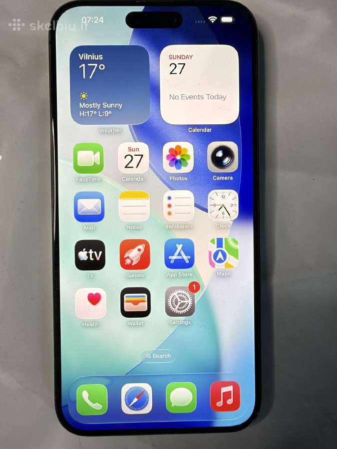 iPhone 15 pro max 256gb - nuotraukos Nr. 2