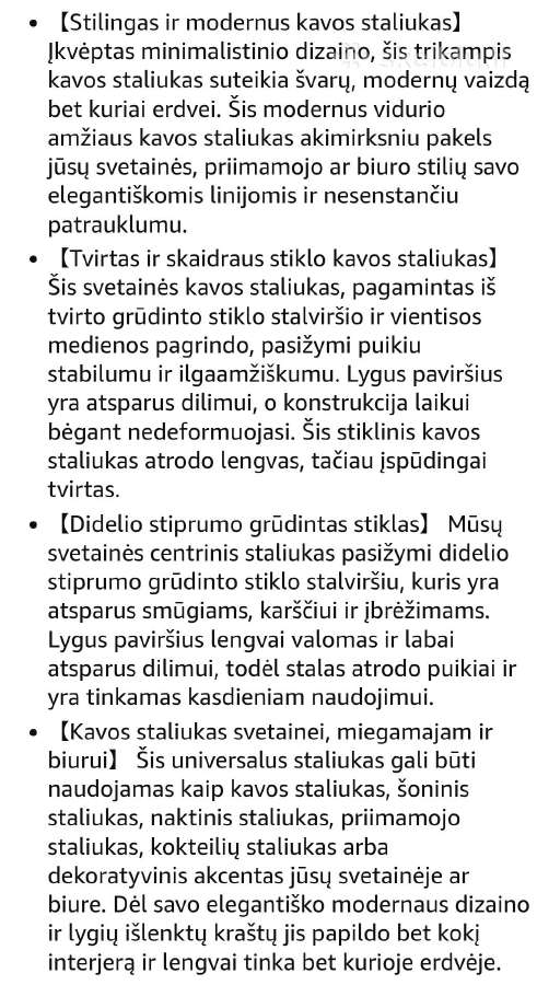 Kavos,žurnalinis stalas,staliukas - nuotraukos Nr. 4