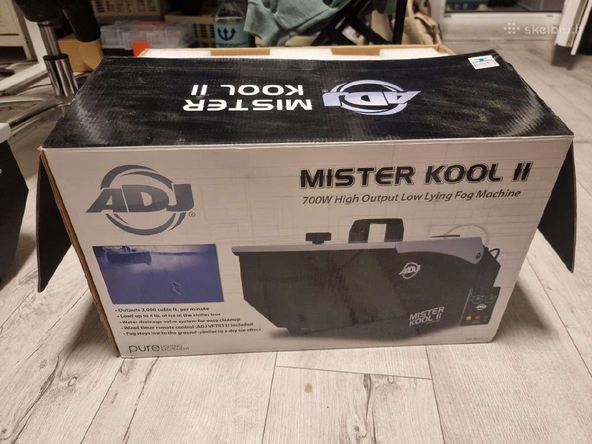 Adj Mister Kool II dūmų mašina, 700 W - nuotraukos Nr. 3
