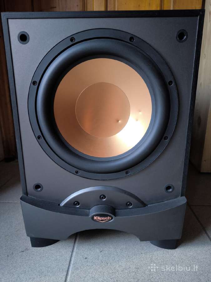 Klipsch Sw-10 žemų dažnių kolonėlė - nuotraukos Nr. 2