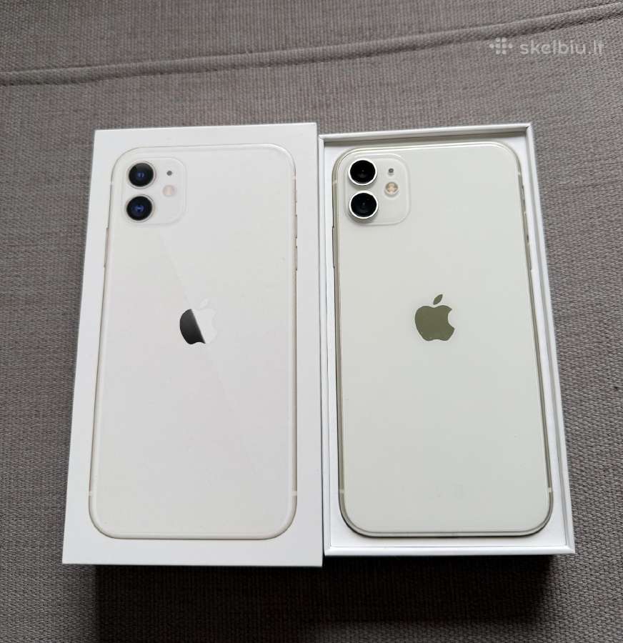iPhone 11 su 128gb atmintimi - nuotraukos Nr. 2