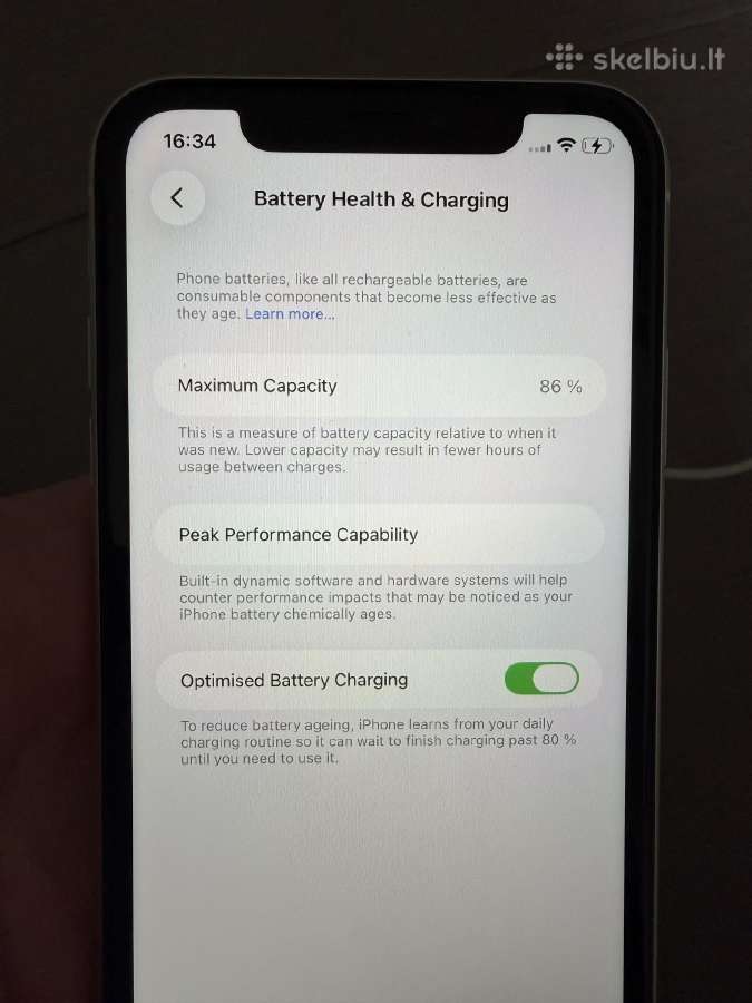 iPhone 11 su 128gb atmintimi - nuotraukos Nr. 3