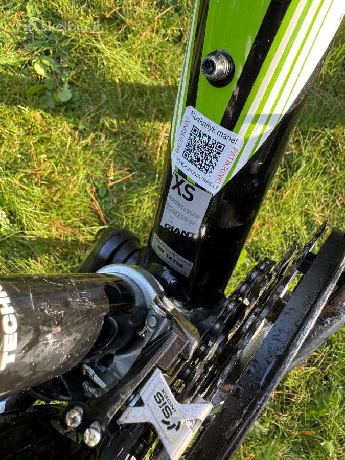 Kokybiškas kalnų dviratis Giant Revel (XS dydis) - nuotraukos Nr. 3