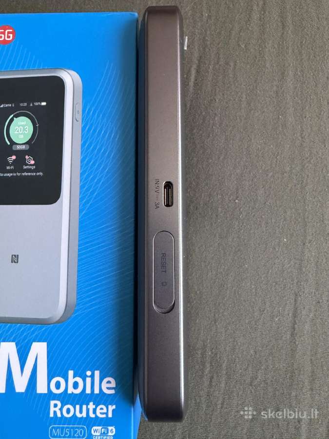 Zte Mu5120 5G Wi-fi Maršrutizatorius - nuotraukos Nr. 3