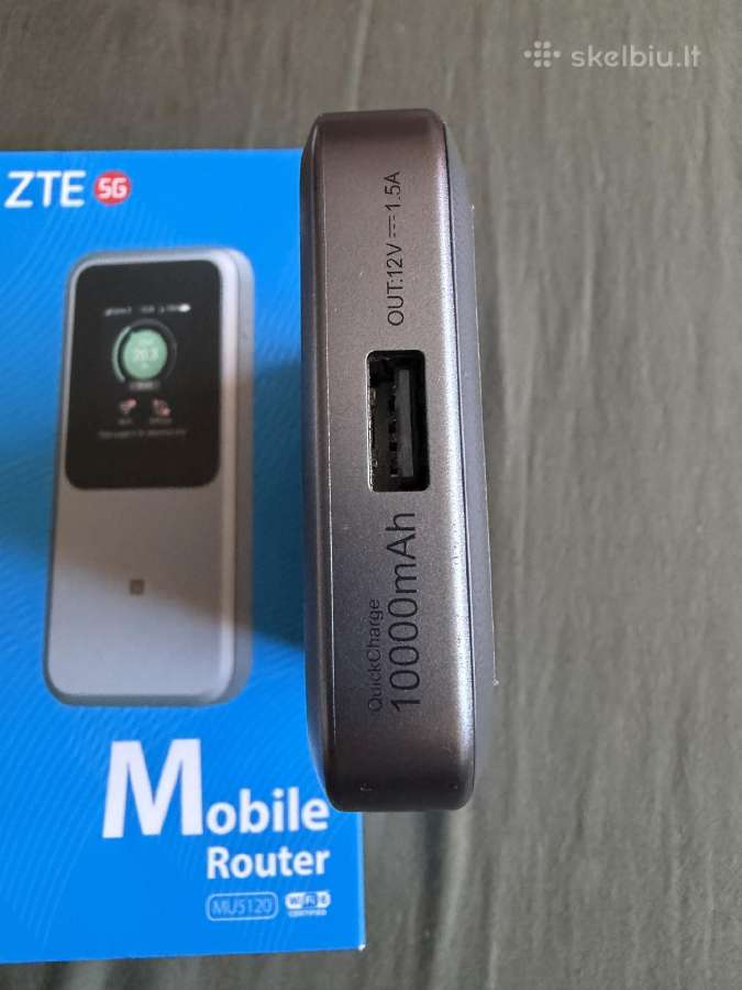 Zte Mu5120 5G Wi-fi Maršrutizatorius - nuotraukos Nr. 6