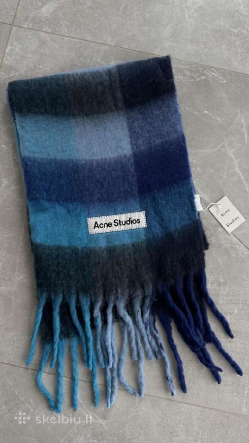 Acne Studios languotas moheros šalikas - nuotraukos Nr. 2