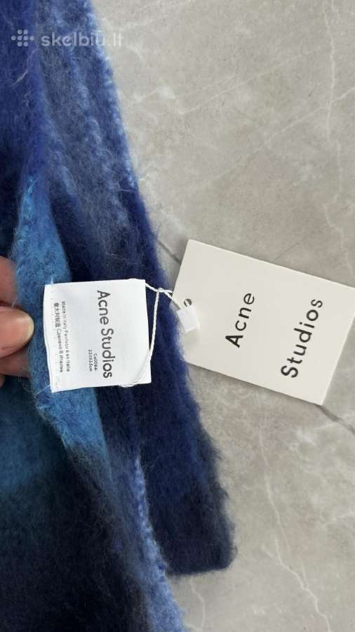 Acne Studios languotas moheros šalikas - nuotraukos Nr. 4