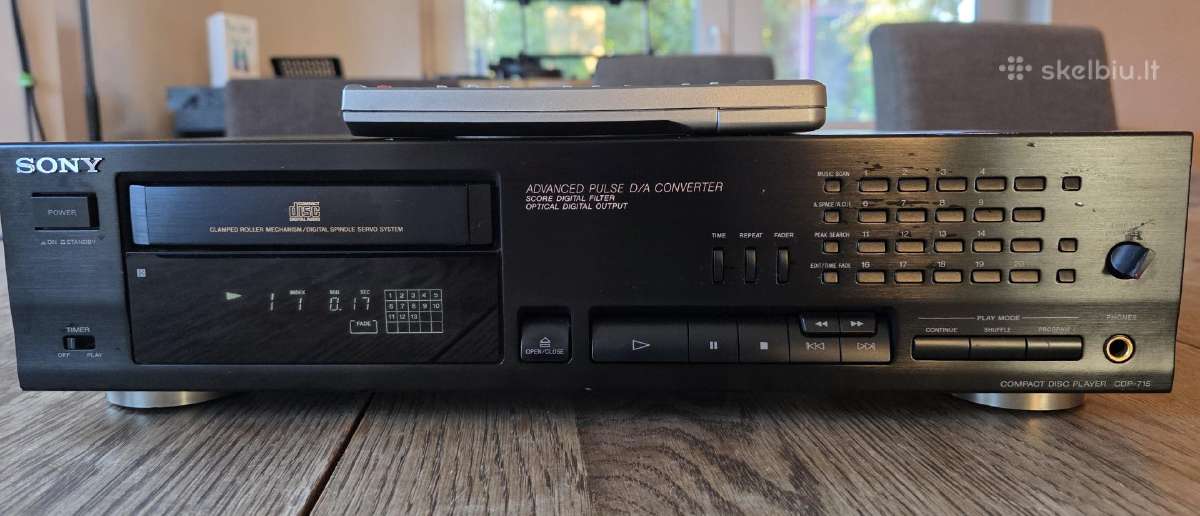 Sony Cdp-715 su Optical out - nuotraukos Nr. 2