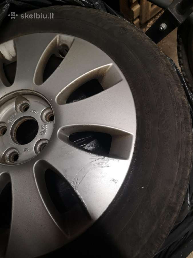 Audi lieti diskai r16 su zem padangom. - nuotraukos Nr. 6