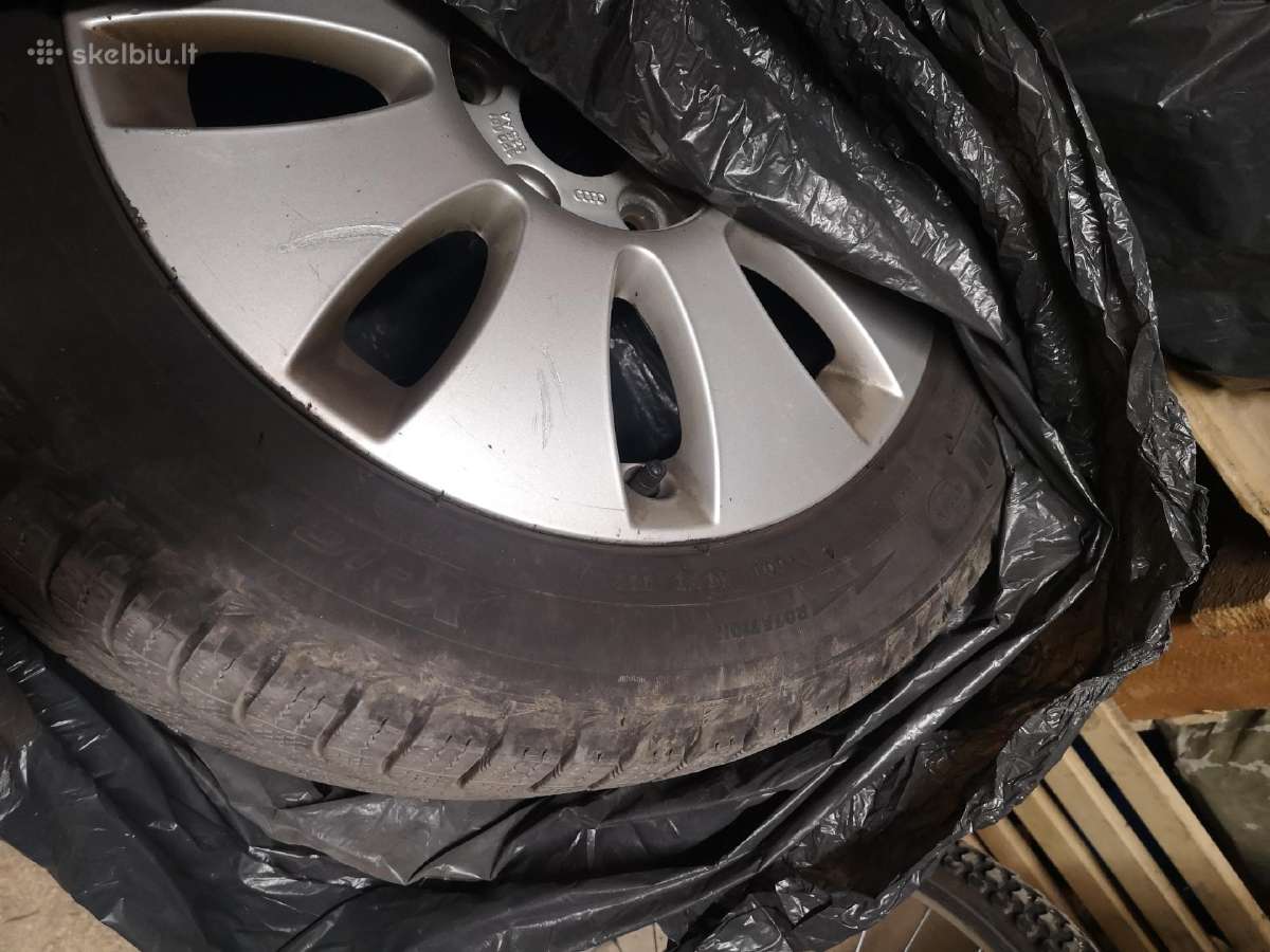 Audi lieti diskai r16 su zem padangom. - nuotraukos Nr. 7