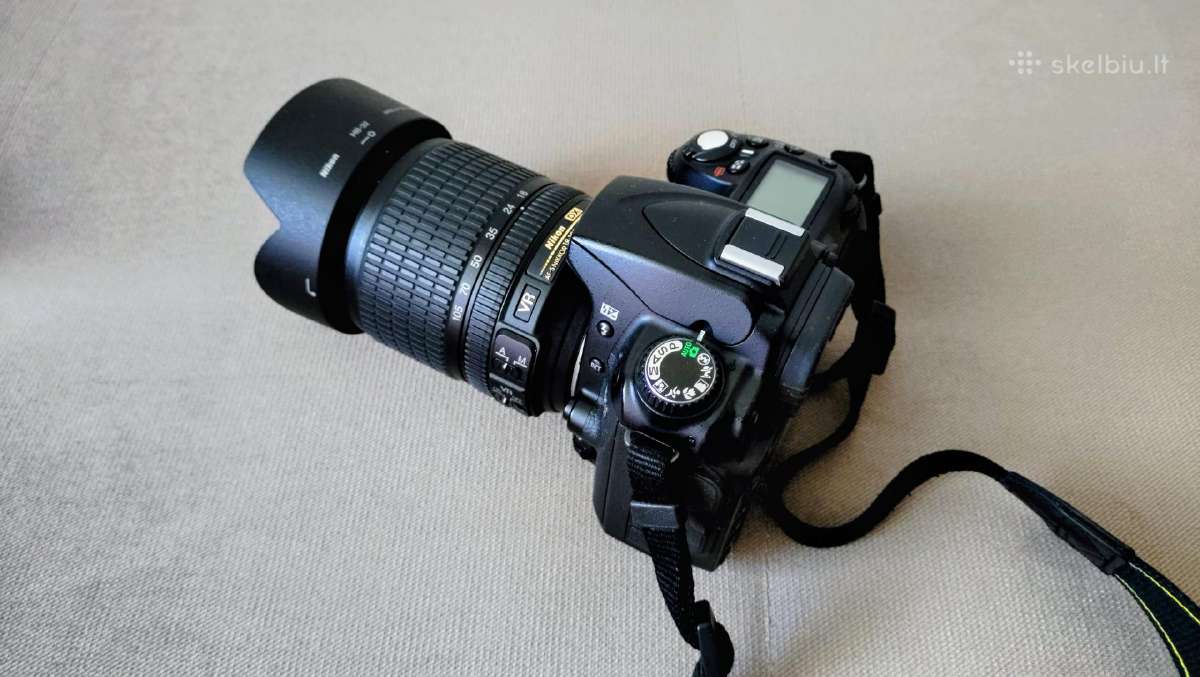 Nikon D90+nikkor 18-105 Vr/puiki būklė. - nuotraukos Nr. 2