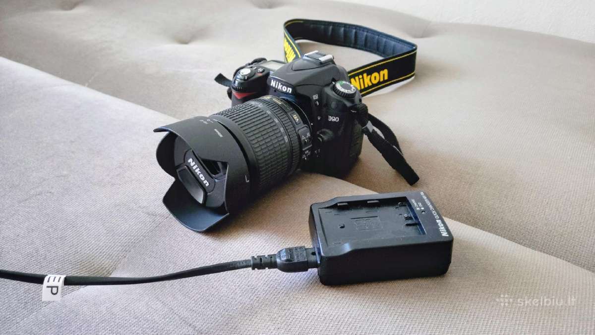 Nikon D90+nikkor 18-105 Vr/puiki būklė. - nuotraukos Nr. 5