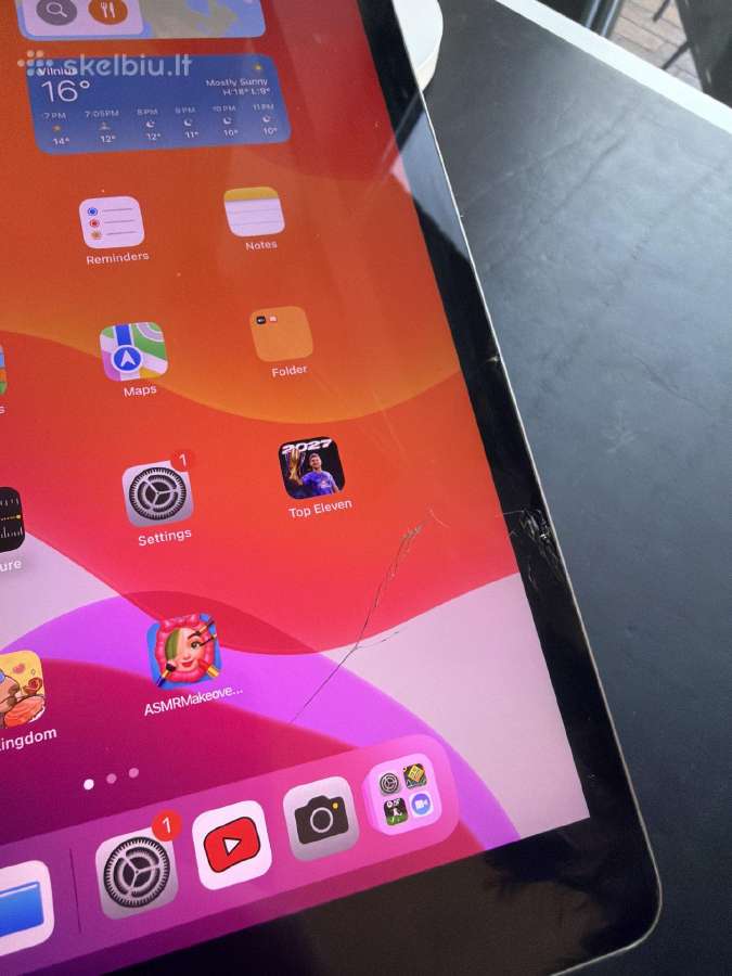 Apple iPad 7th Gen 32gb Wi-fi + Cellular (4G) - nuotraukos Nr. 2