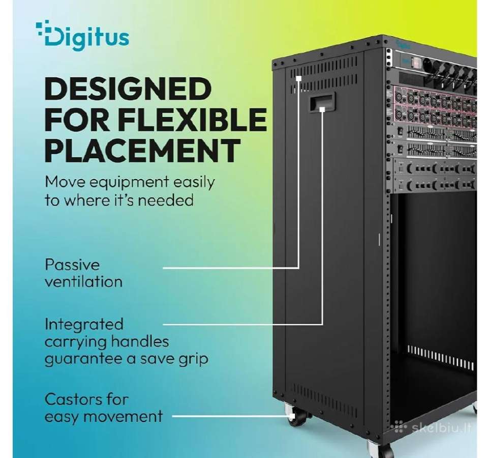 Digitus universalus 19 coliu įrangos stovas - nuotraukos Nr. 2