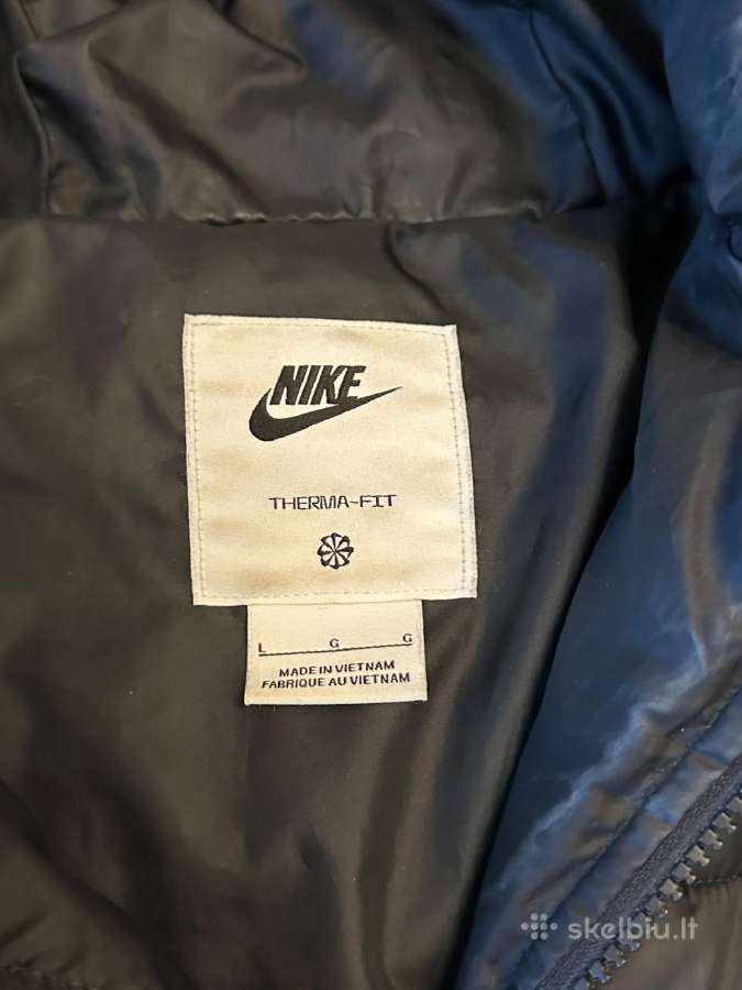 Juoda nike Thermo-fit striukė. - nuotraukos Nr. 2