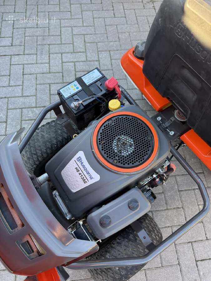 Sodo traktoriukai Husqvarna rider - nuotraukos Nr. 13