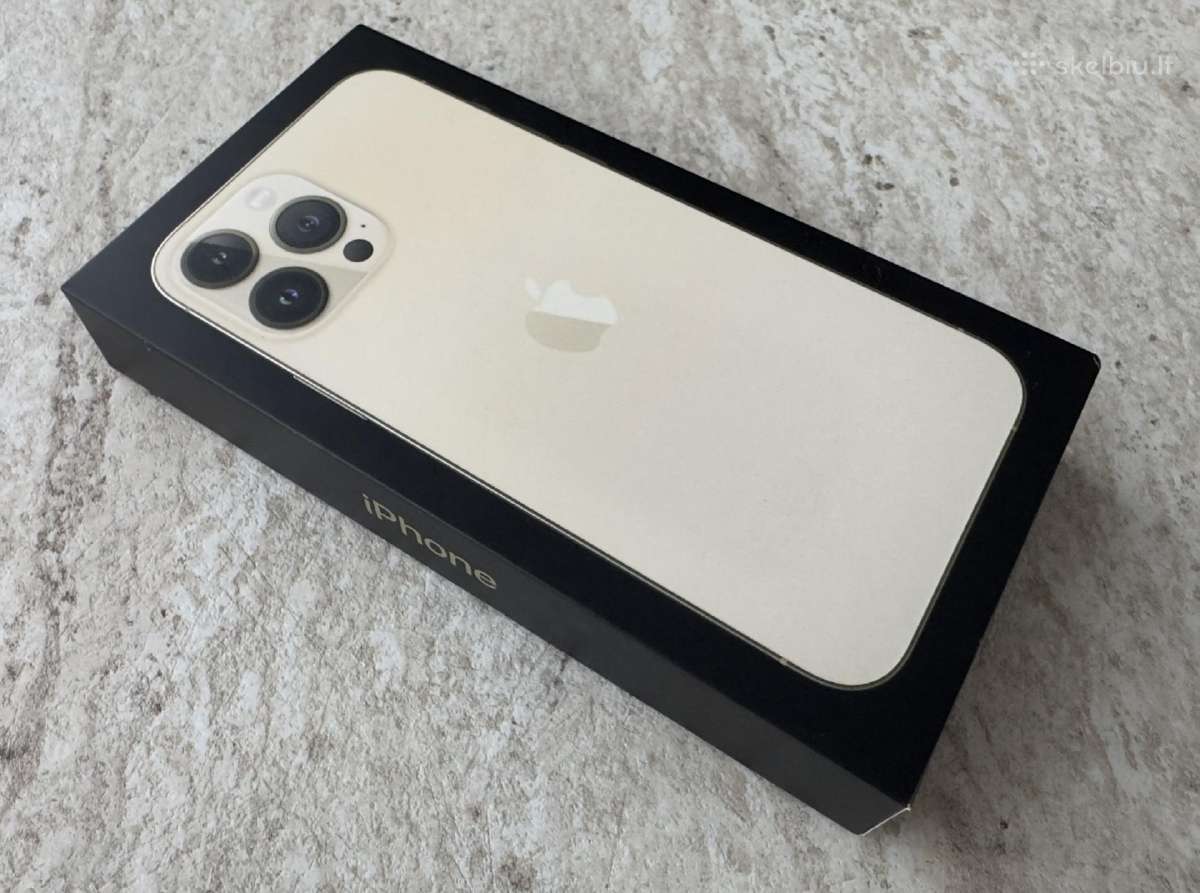 iPhone 13 Pro Max, Gold 128 GB - nuotraukos Nr. 11