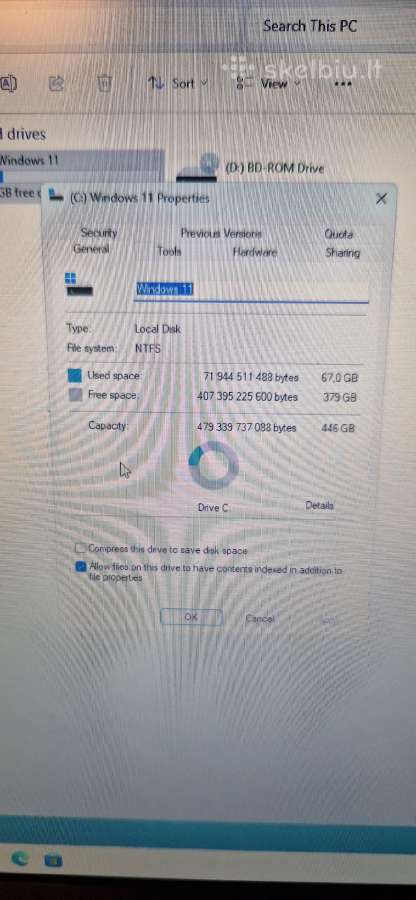 Asus N751j (17.3") i7 Gtx 950m 480gb SSD D - nuotraukos Nr. 9