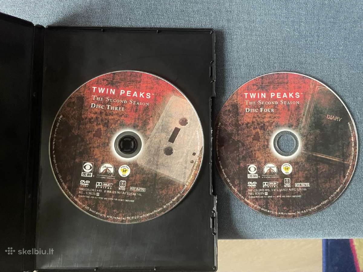 Twin Peaks Dvd visi 3 sezonai 9 diskai Eng ir Rus - nuotraukos Nr. 9