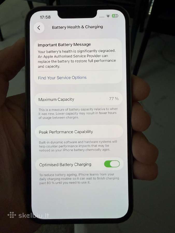 iPhone 13 pro 128gb - nuotraukos Nr. 7
