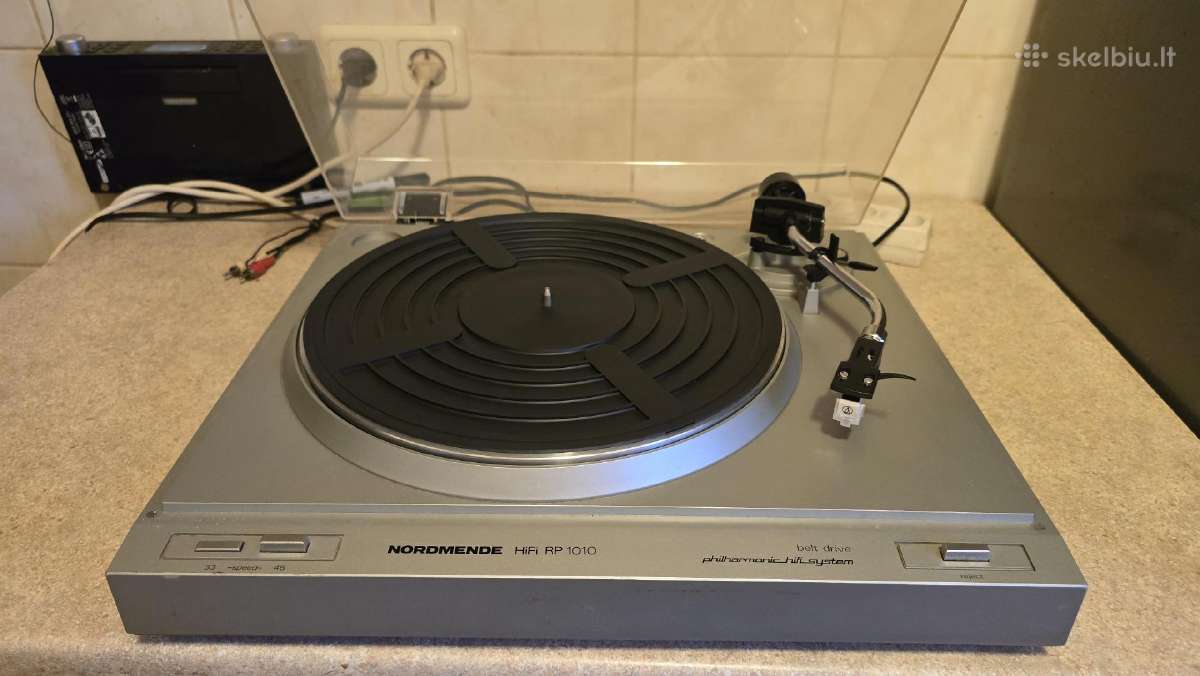 Nordmende Hifi Rp 1010 patefonas - nuotraukos Nr. 2