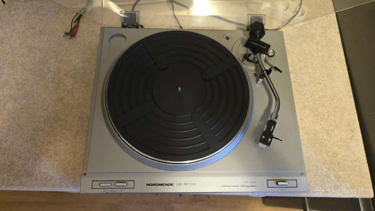 Nordmende Hifi Rp 1010 patefonas - nuotraukos Nr. 3