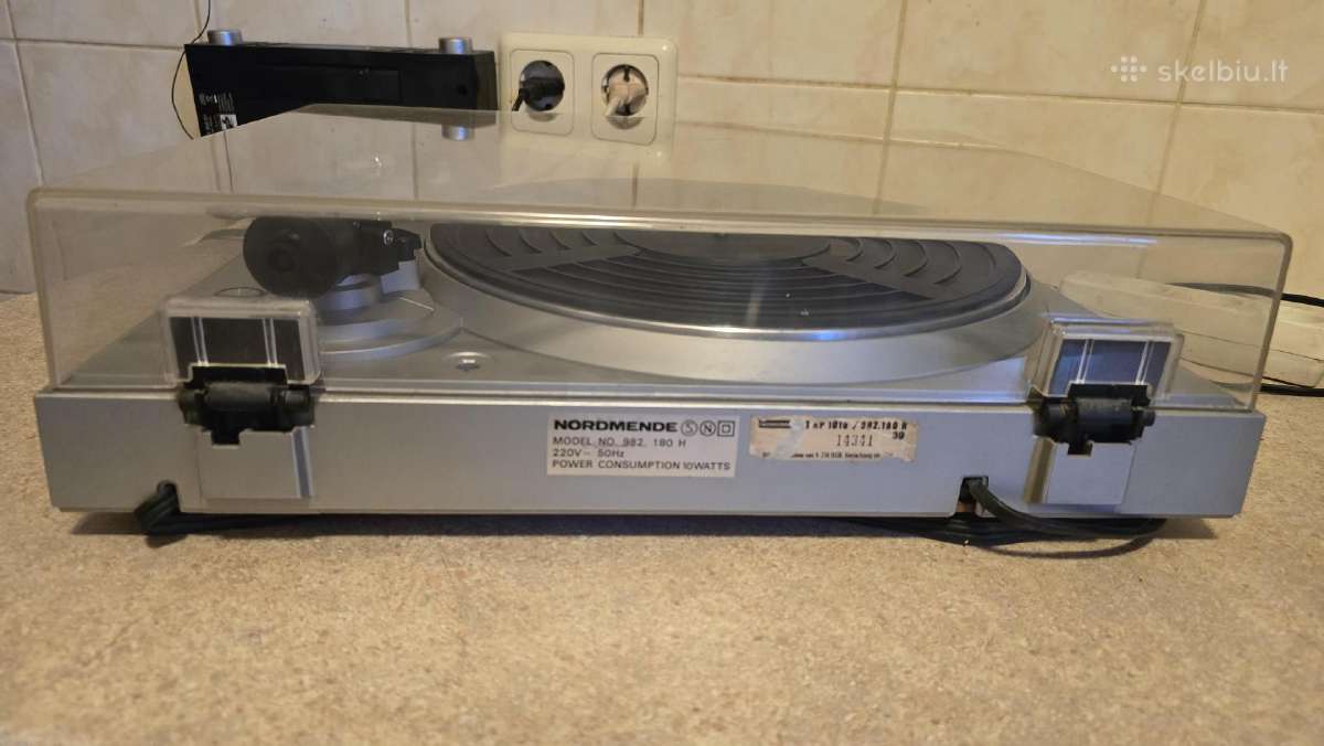 Nordmende Hifi Rp 1010 patefonas - nuotraukos Nr. 4
