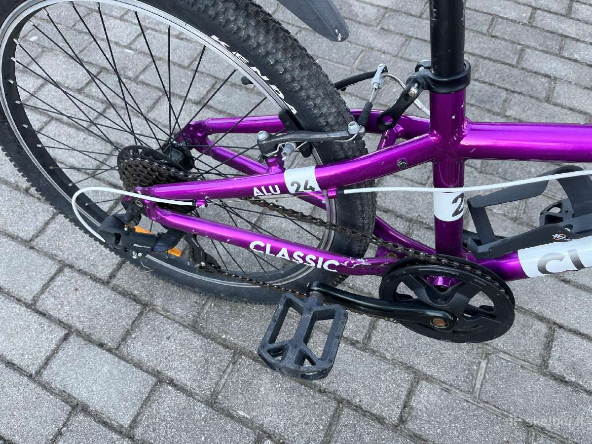 Lengvas vaikiškas dviratis Classic Team 24 Alu. - nuotraukos Nr. 5