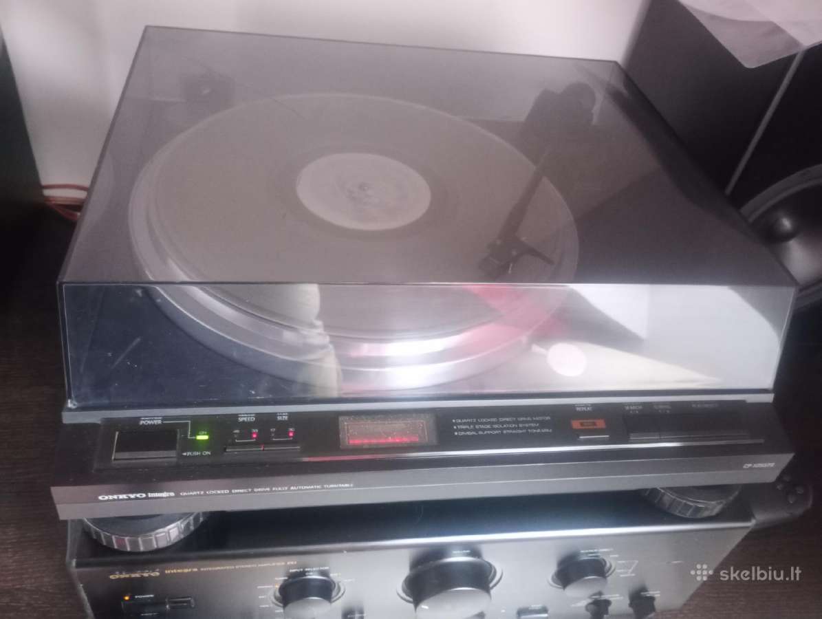 Onkyo cp1055f II patefonas - nuotraukos Nr. 2
