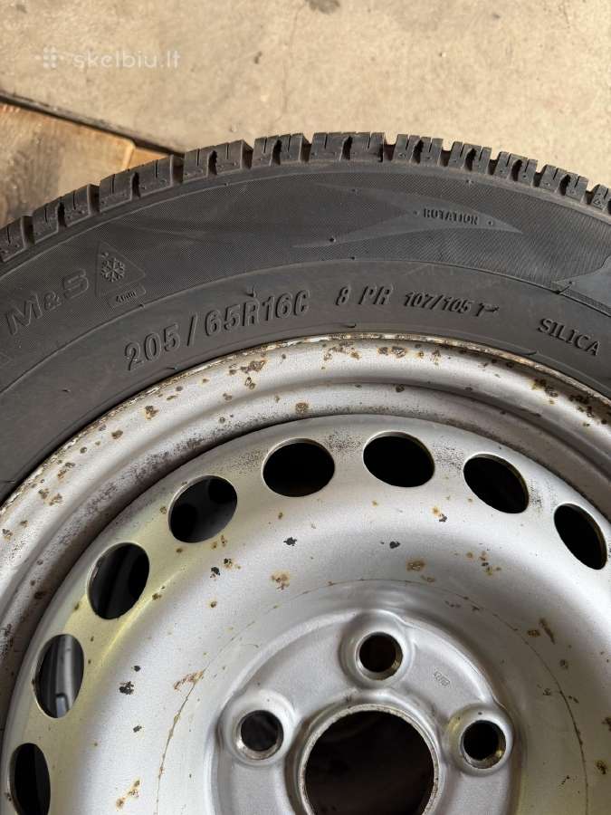 Parduodu VW T5 T6 ratus su padangom žiemines. - nuotraukos Nr. 10
