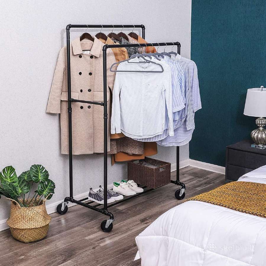Drabužių kabykla, pakaba ant ratų 75€ - nuotraukos Nr. 6