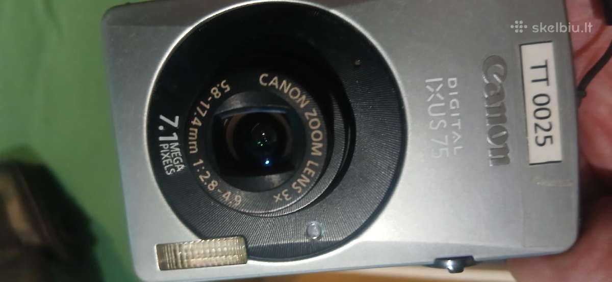 Canon ixus 75 skaitmeninis foto aparatas - nuotraukos Nr. 9