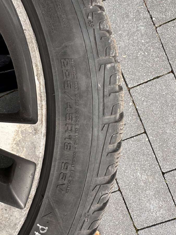 Parduodami Bmw 435 ratlankiai su padangomis - nuotraukos Nr. 2