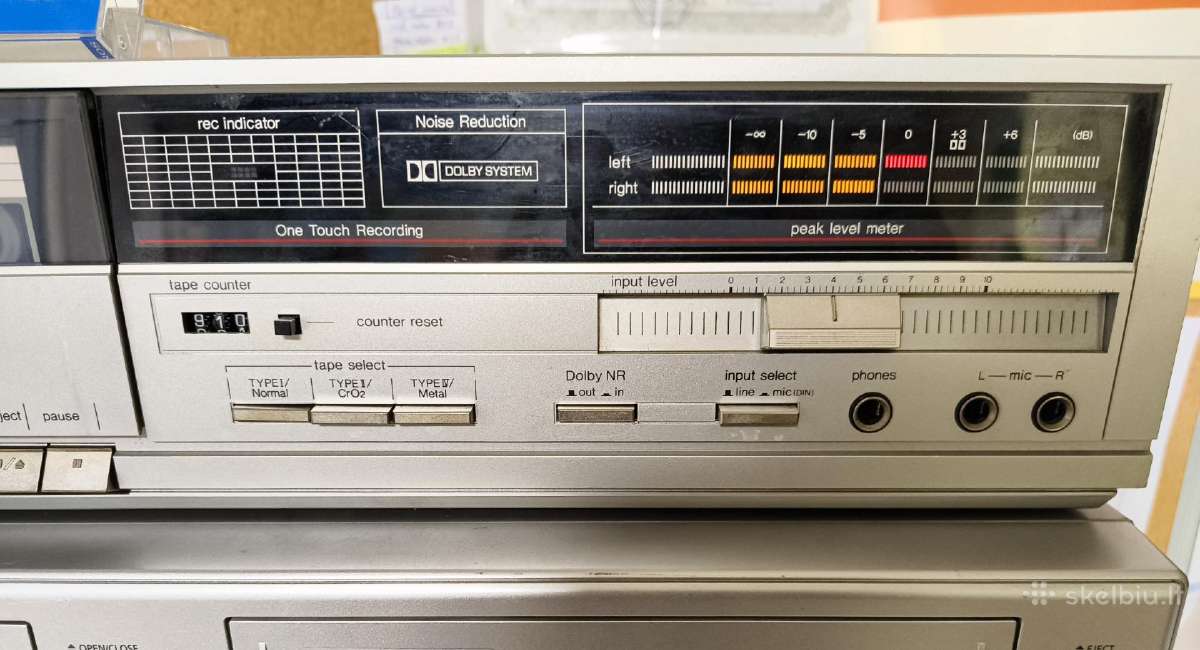 Technics RS-d250 kasetine dėka/magnetofonas - nuotraukos Nr. 3