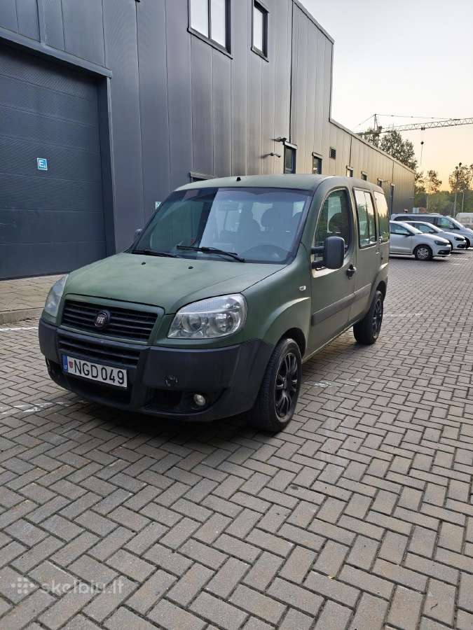 Fiat Doblo 2009m. 1.9 77kw - nuotraukos Nr. 2