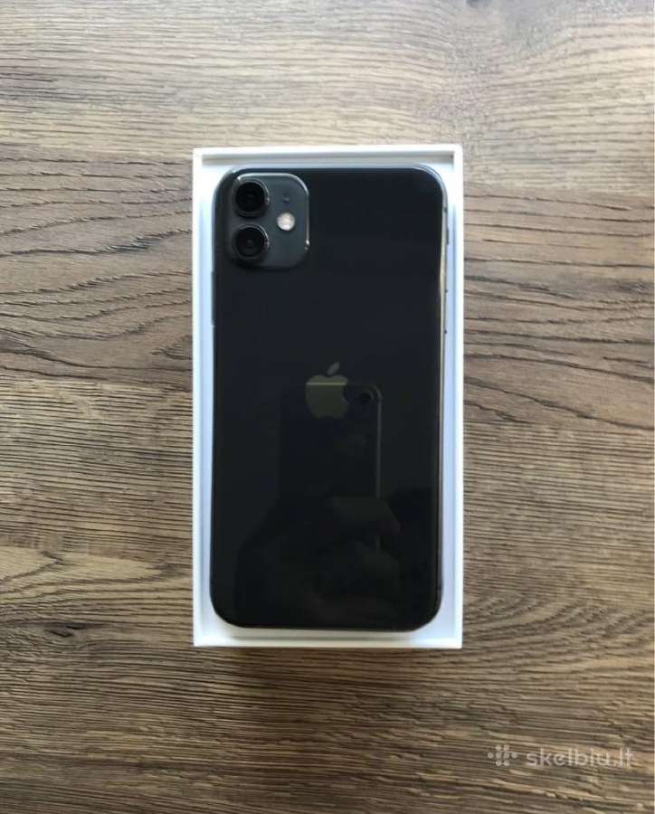 iPhone 11 juodas 64 GB - nuotraukos Nr. 3