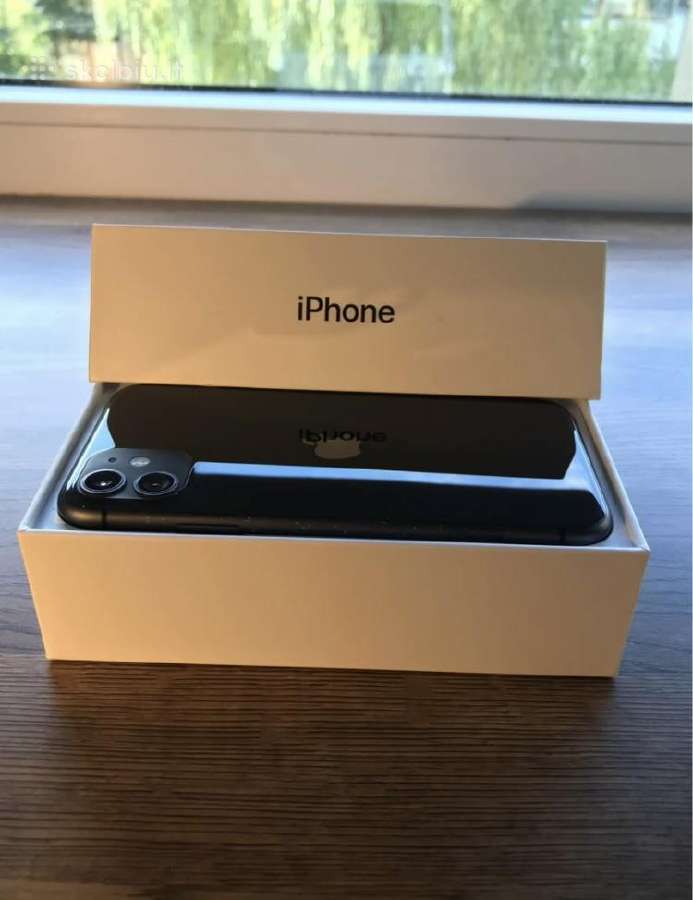 iPhone 11 juodas 64 GB - nuotraukos Nr. 4