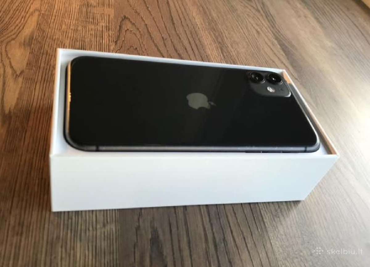 iPhone 11 juodas 64 GB - nuotraukos Nr. 5
