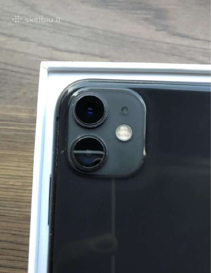 iPhone 11 juodas 64 GB - nuotraukos Nr. 6