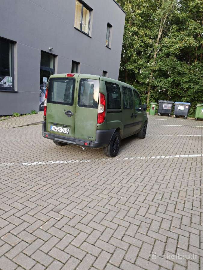 Fiat Doblo 2009m. 1.9 77kw - nuotraukos Nr. 3