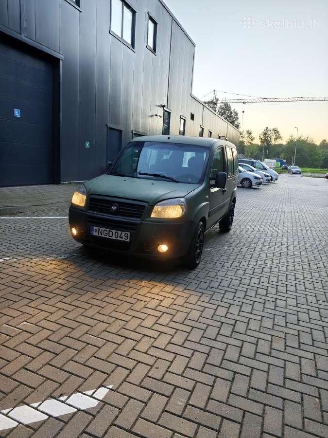 Fiat Doblo 2009m. 1.9 77kw - nuotraukos Nr. 4