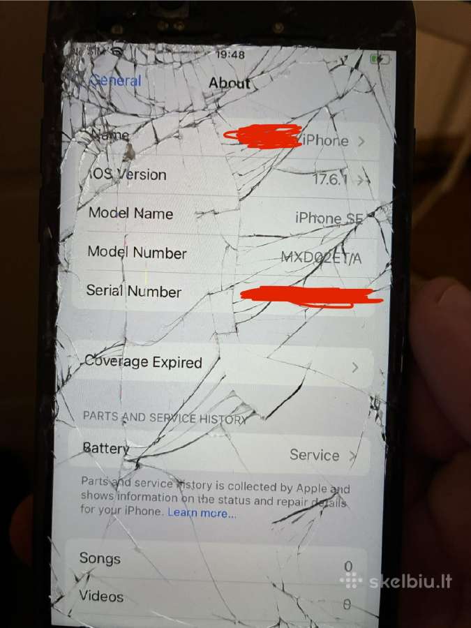 iPhone se 2020 (gen 2) 128gb - nuotraukos Nr. 5